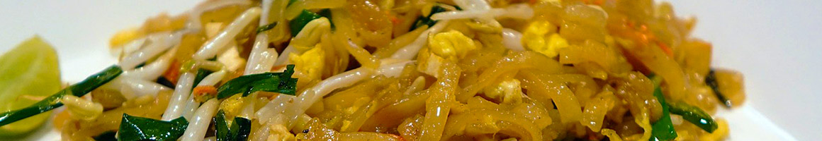 Eating Thai at Thai Noodle Restaurant restaurant in Euless, TX.
